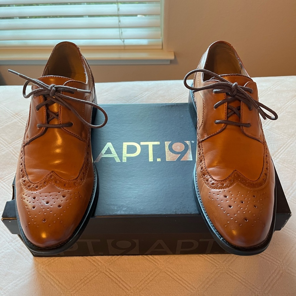 APT. 9 Oxford BAYVIEW Tan Dress Shoe